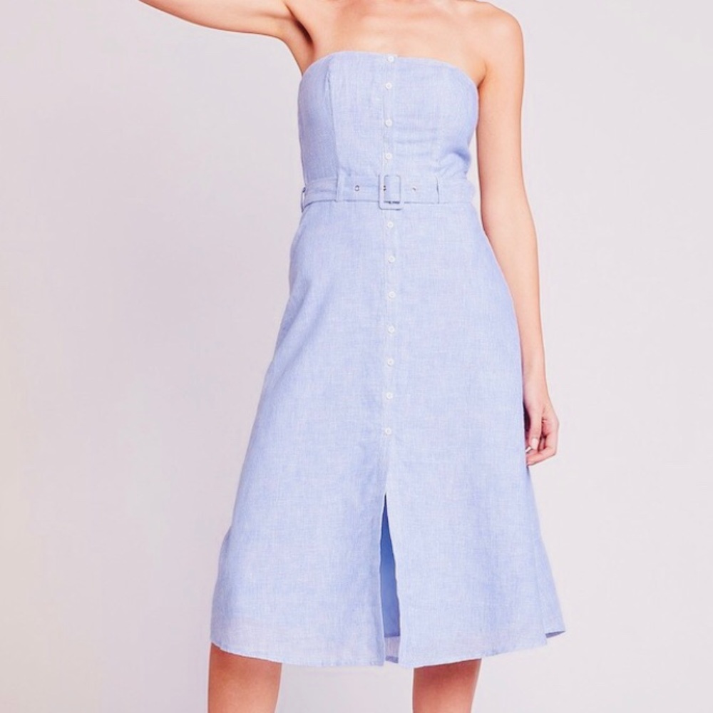 BB Dakota sky blue dress